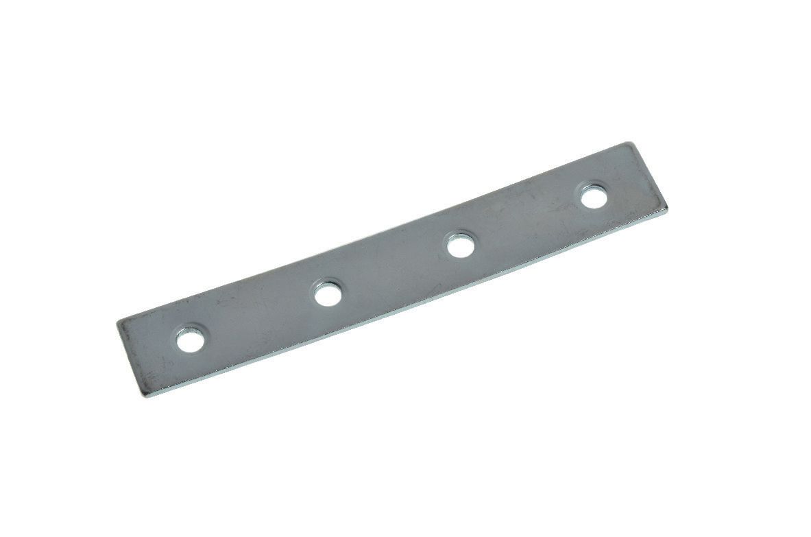 Wickes Mending Plate Zinc Plated 100mm Pack 4