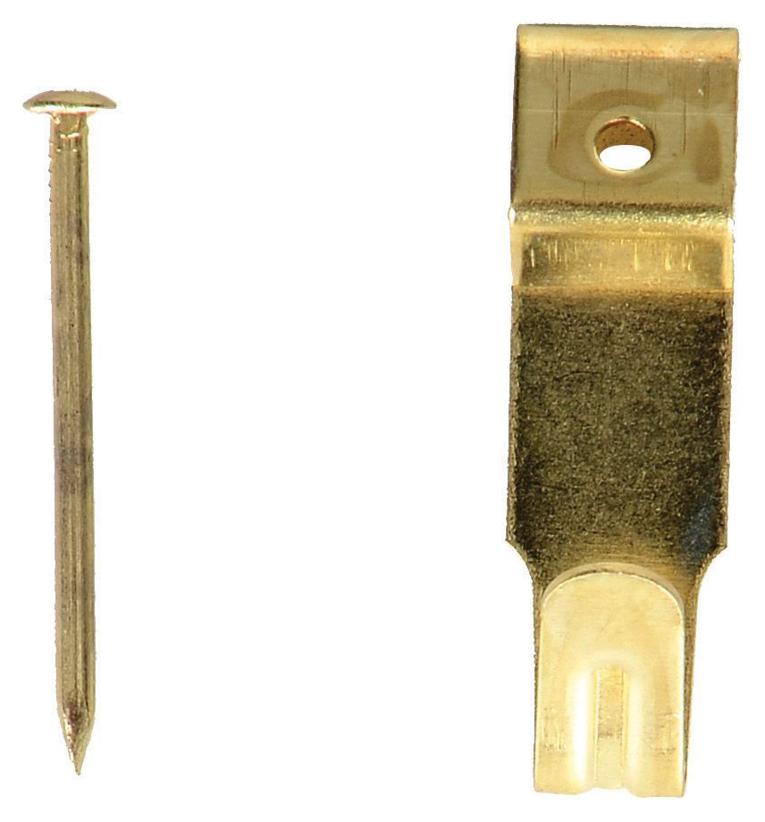 No.2 Picture Hook Brass Single (6)