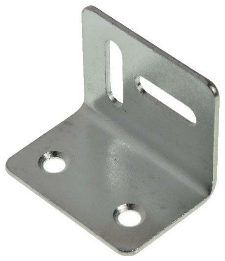 Wickes Stretcher Plate Zinc Plated 38 x 28mm Pack 4