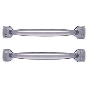 Shaker Style Cabinet Handle Polished Chrome 126mm - Pack of 2