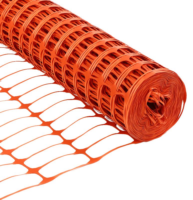 Image of Wickes Barrier Fencing Orange - 1m x 50m