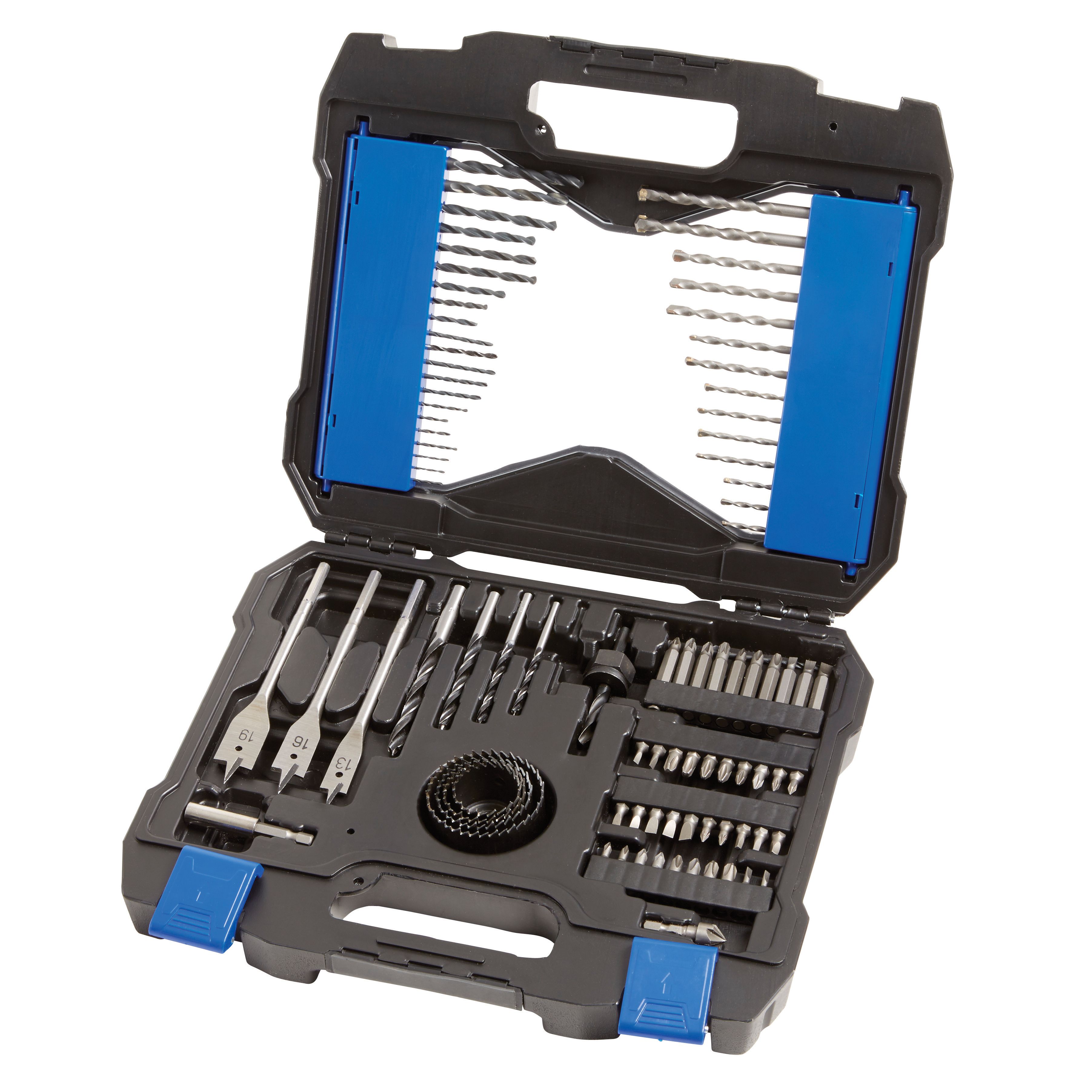 Wickes 90 Piece Combination Drill Bit Set