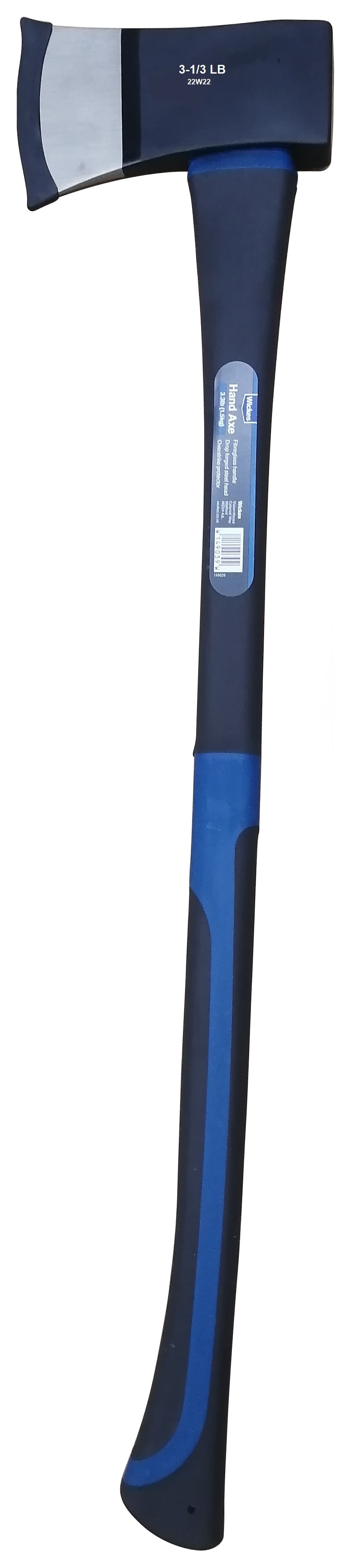Wickes Fibreglass Handle Tempered Head Axe 3.3lb Wickes.co.uk