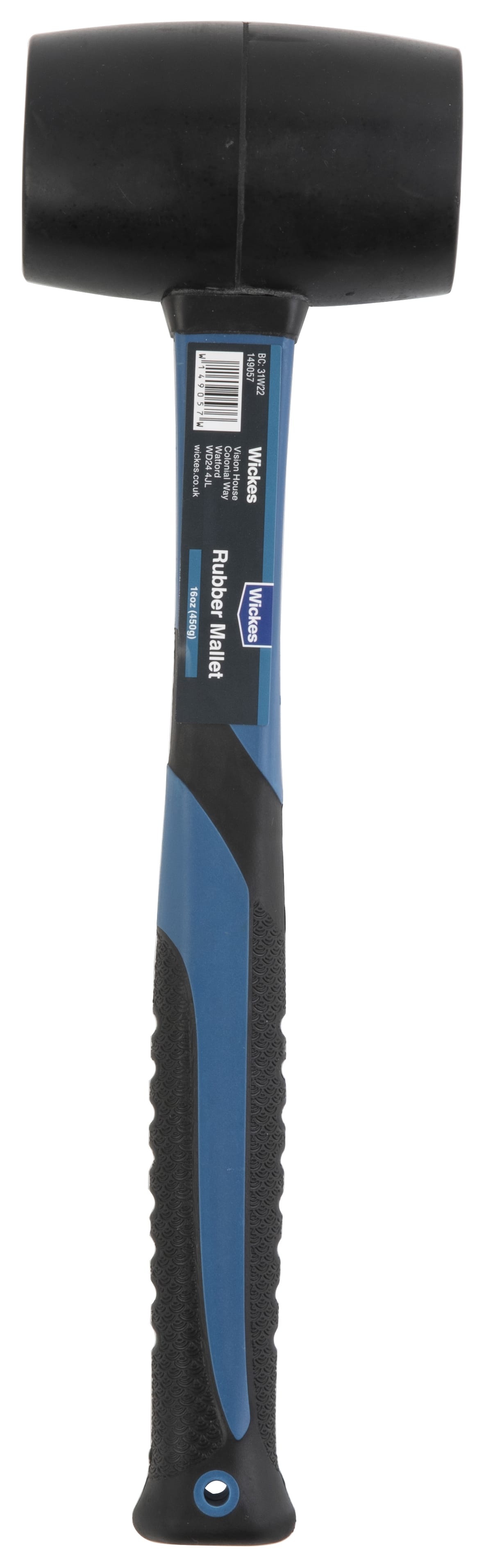 Wickes General Purpose Rubber Mallet - 16oz