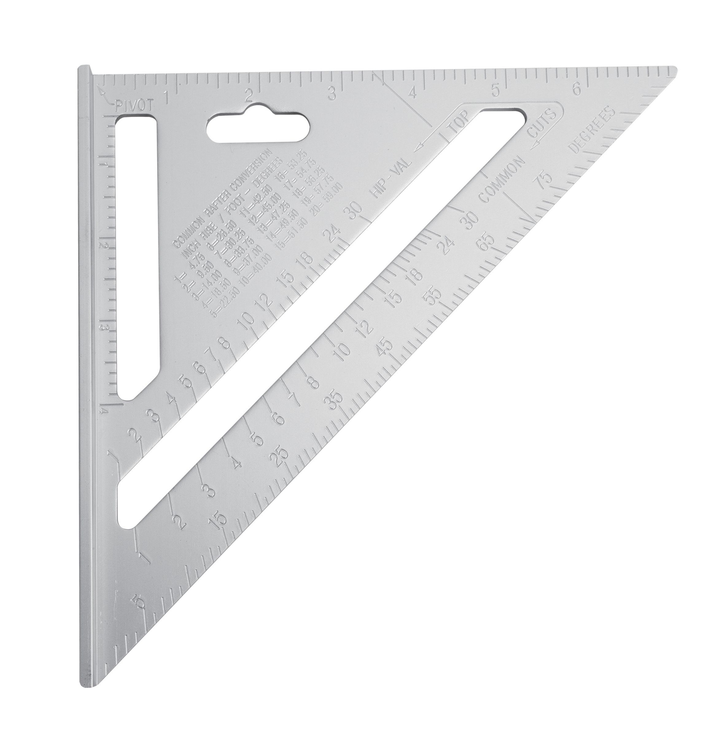 Wickes Lighweight Rafter Square - 7in