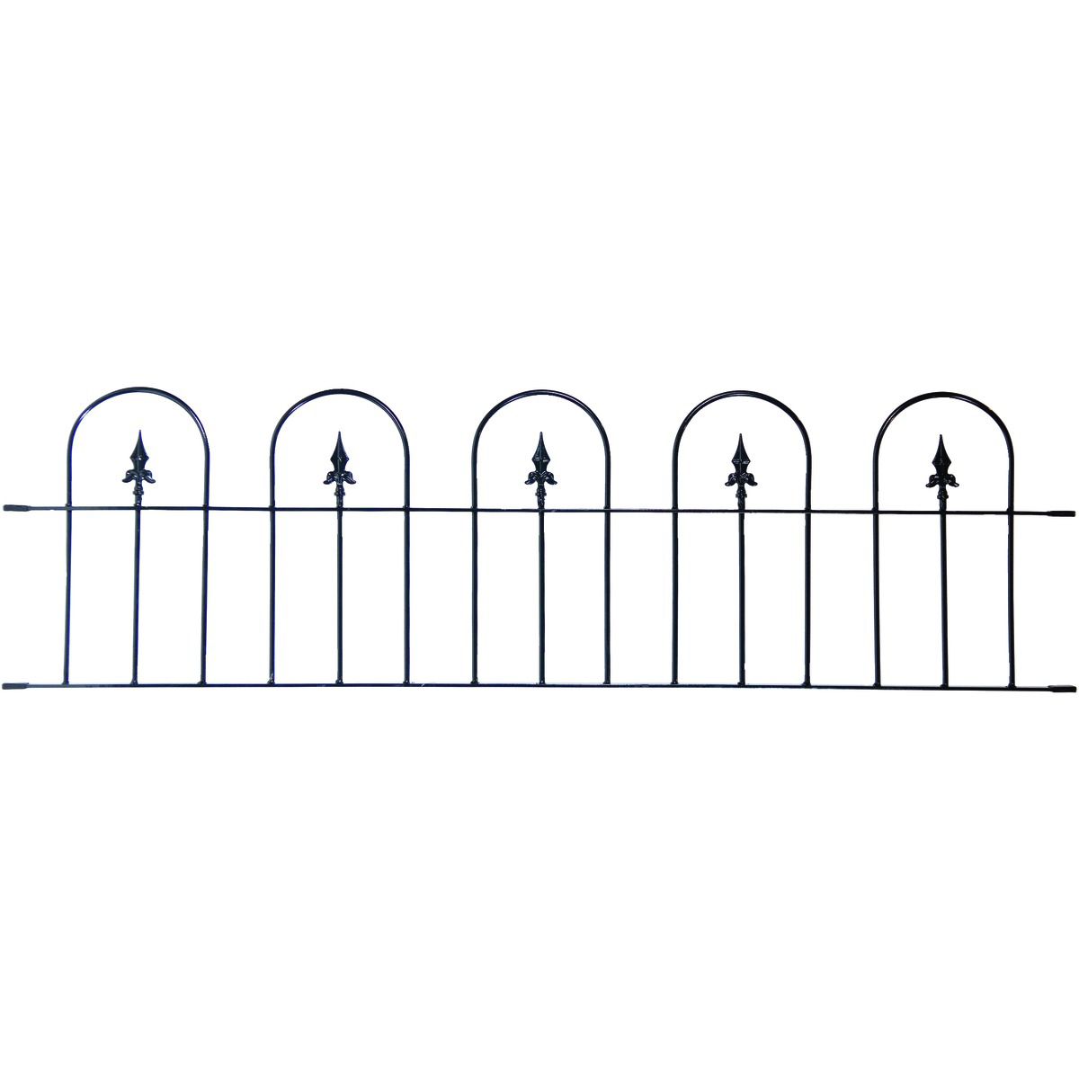 Image of Wickes Kensington Metal Wall Railing - 510 x 1830mm