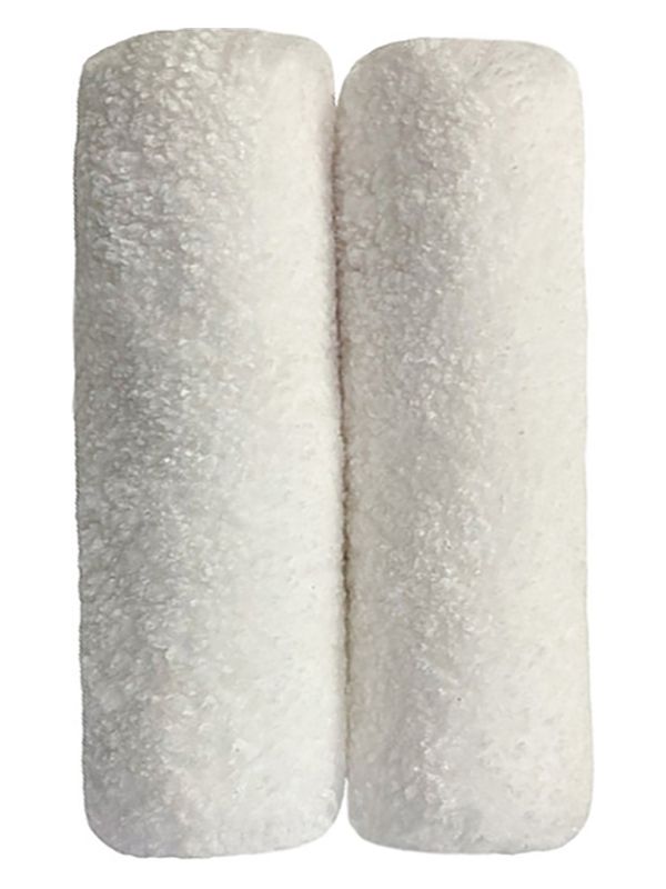 Image of Mini Medium Pile Microfibre Roller Sleeve 4in - Pack of 2