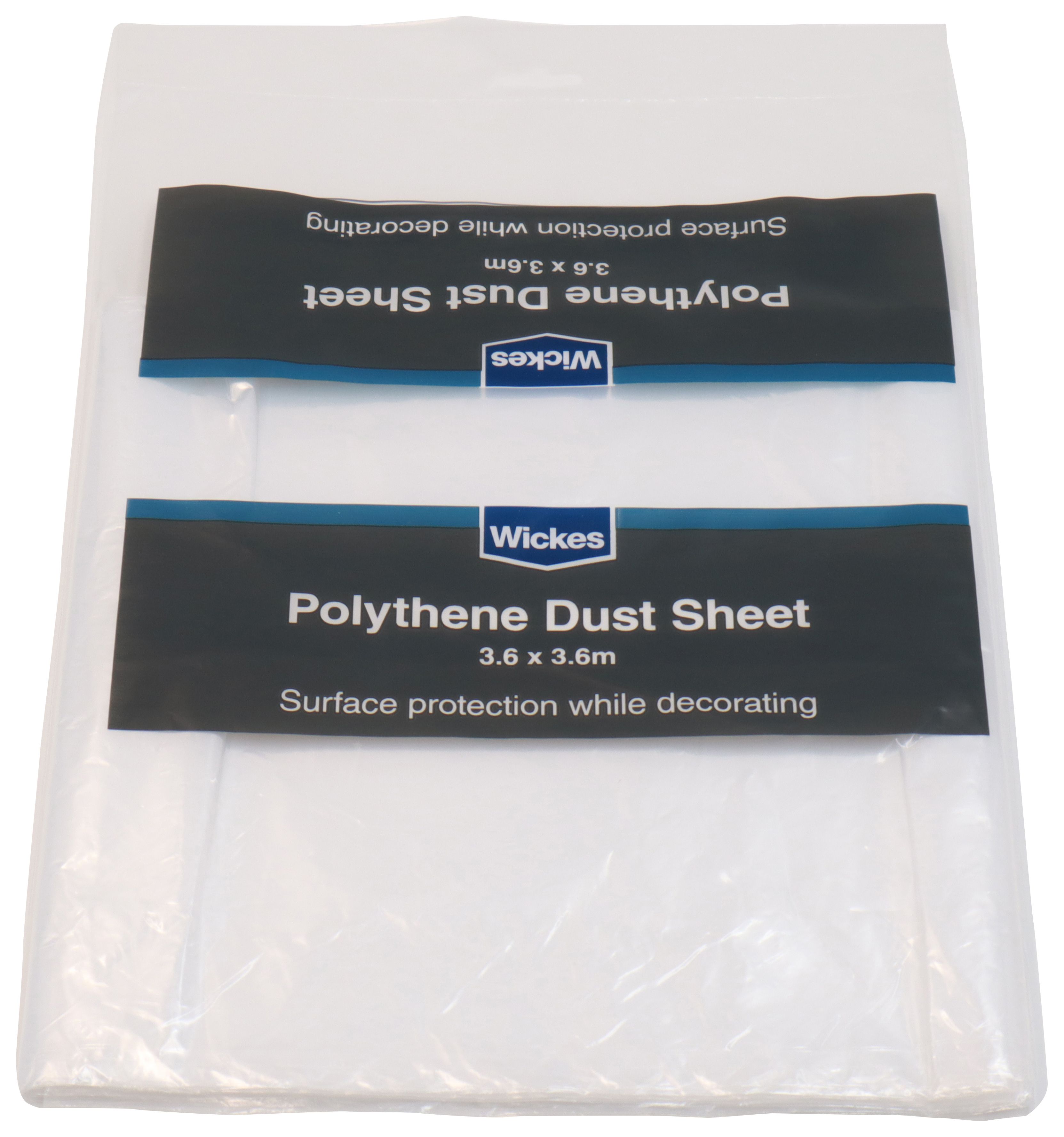 Image of Polythene Dust Sheet - 3.65 x 3.65m