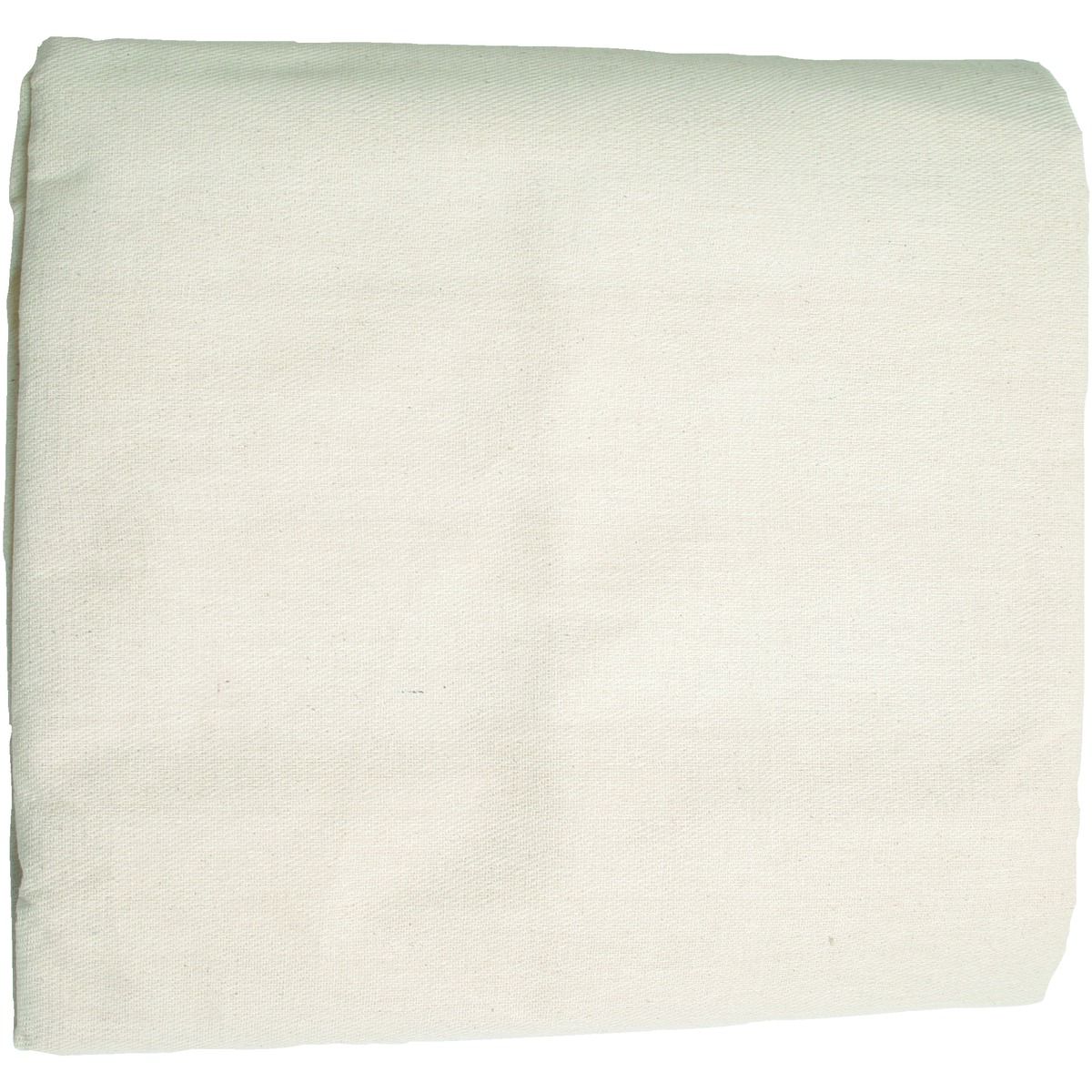 Cotton & Polythene Double Sided Dust Sheet - 3.35 x 2.74m