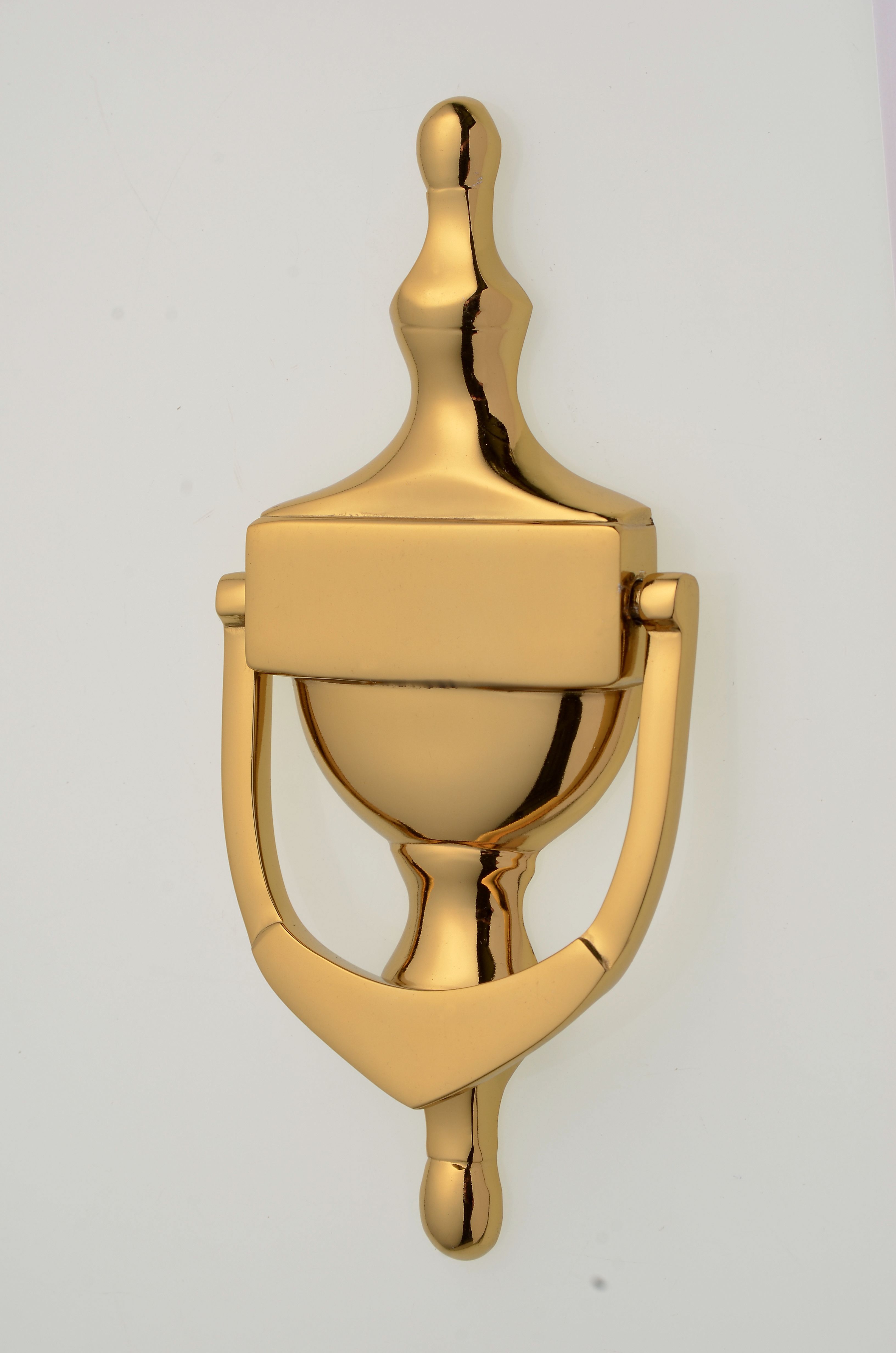 Image of Wickes Urn Door Knocker - Brass