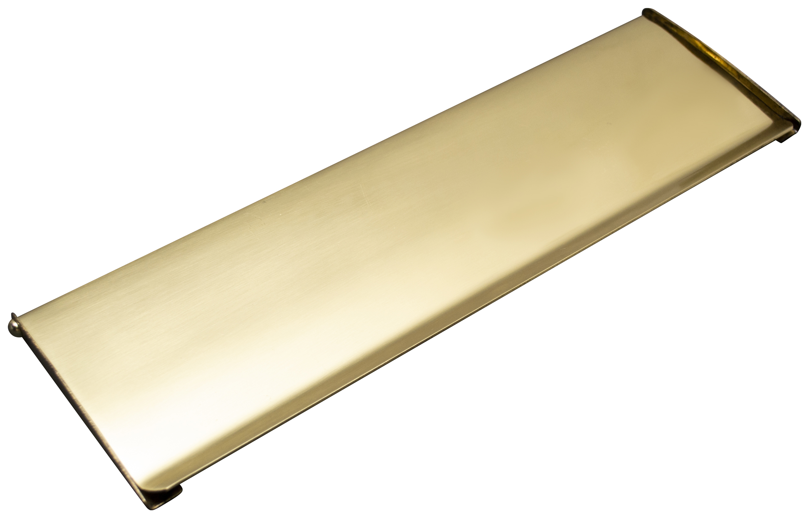 Wickes Victorian Letter Plate Tidy - Brass