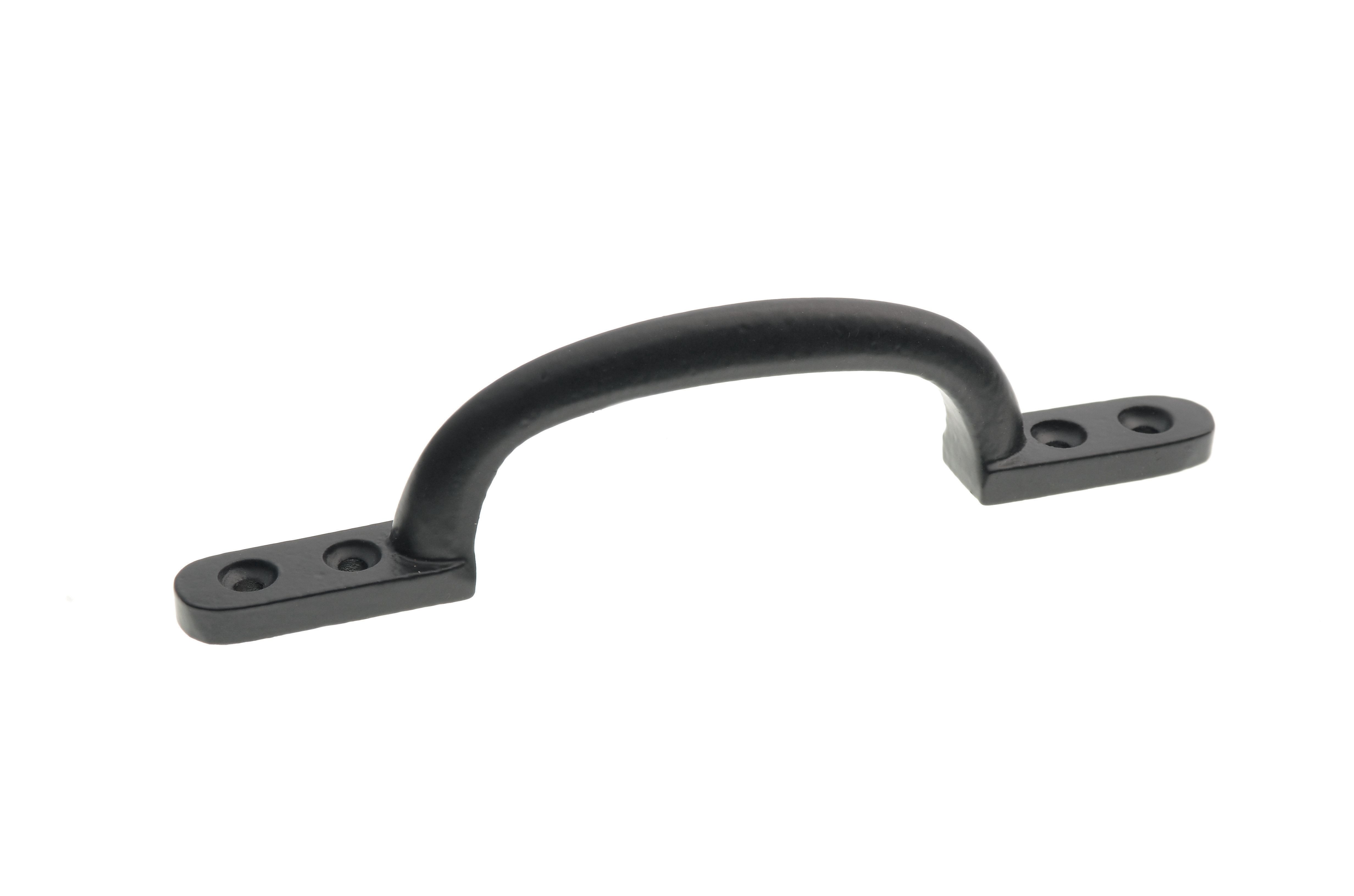 Wickes Bow Pull Handle - Black 150mm
