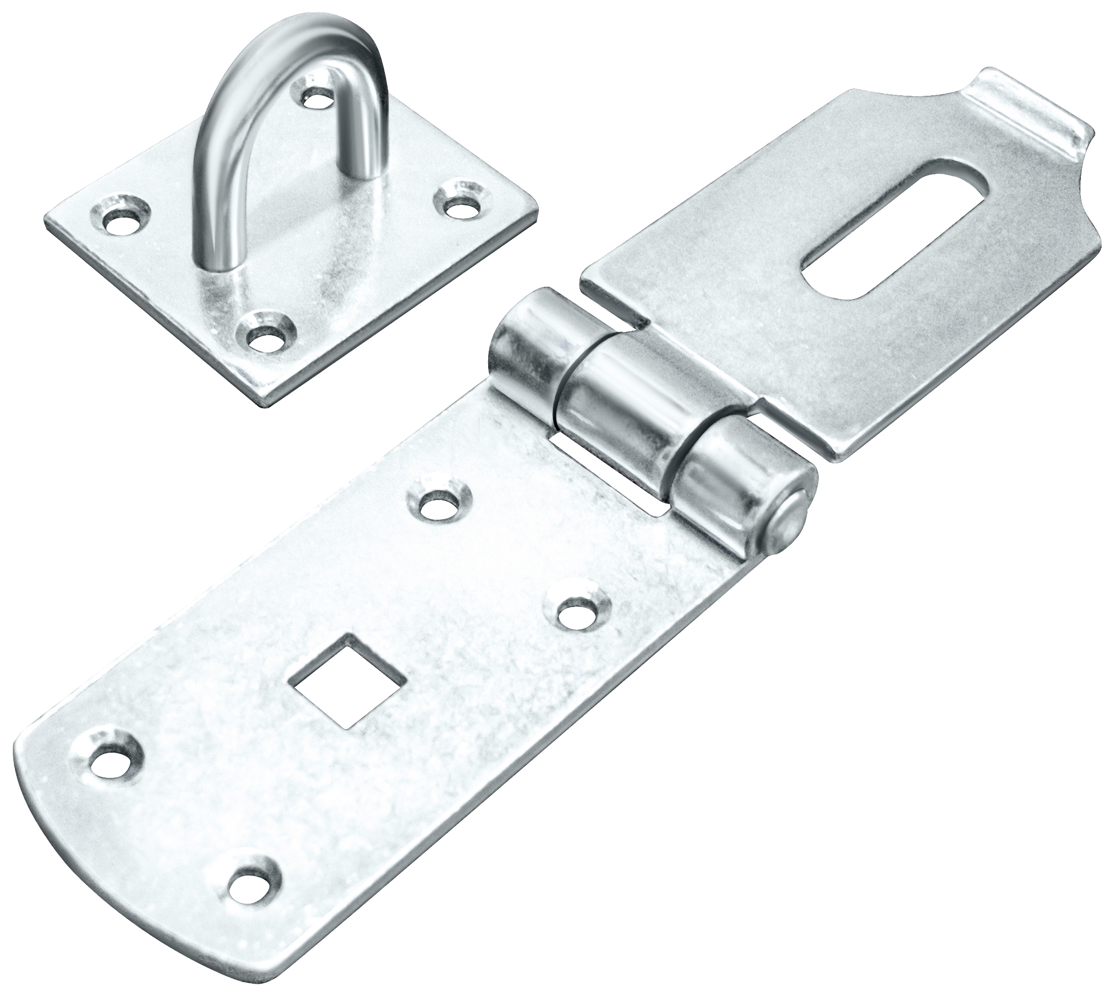 Image of Wickes Heavy Duty Door Hasp & Staple - Galvanised 203mm