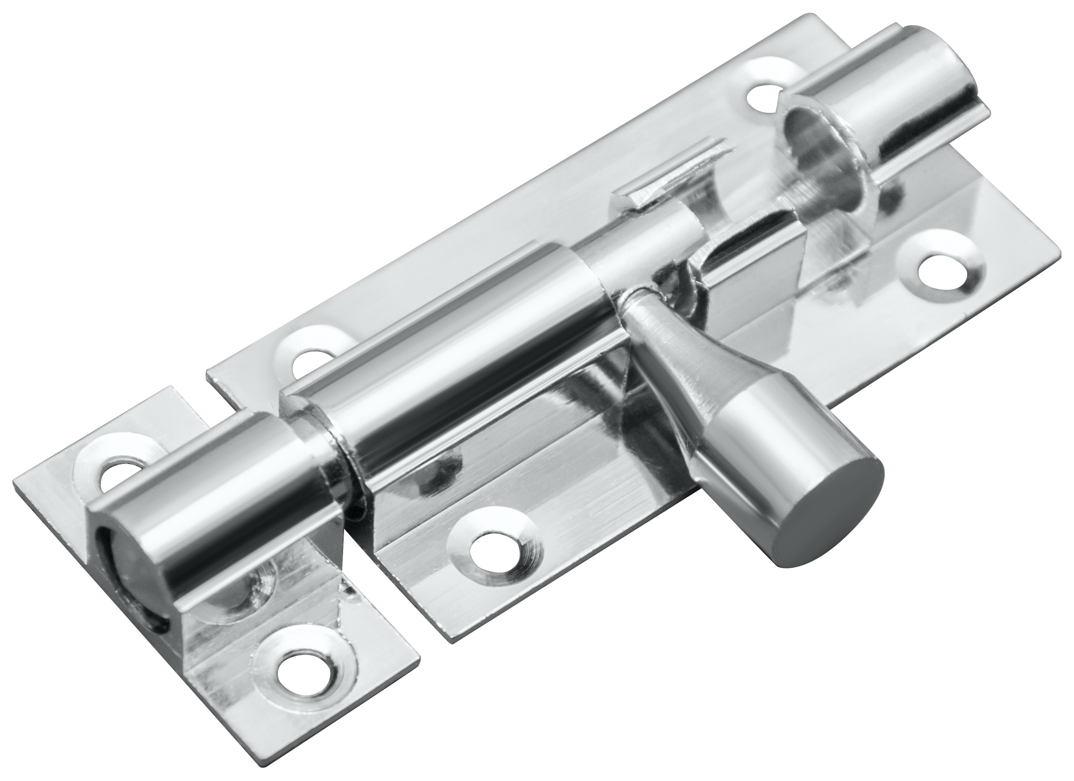 Image of Wickes Chrome Barrel Bolt - 50mm