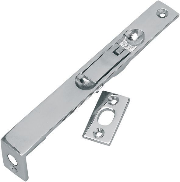 Image of Wickes Chrome Lever Action Flush Bolt - 150mm