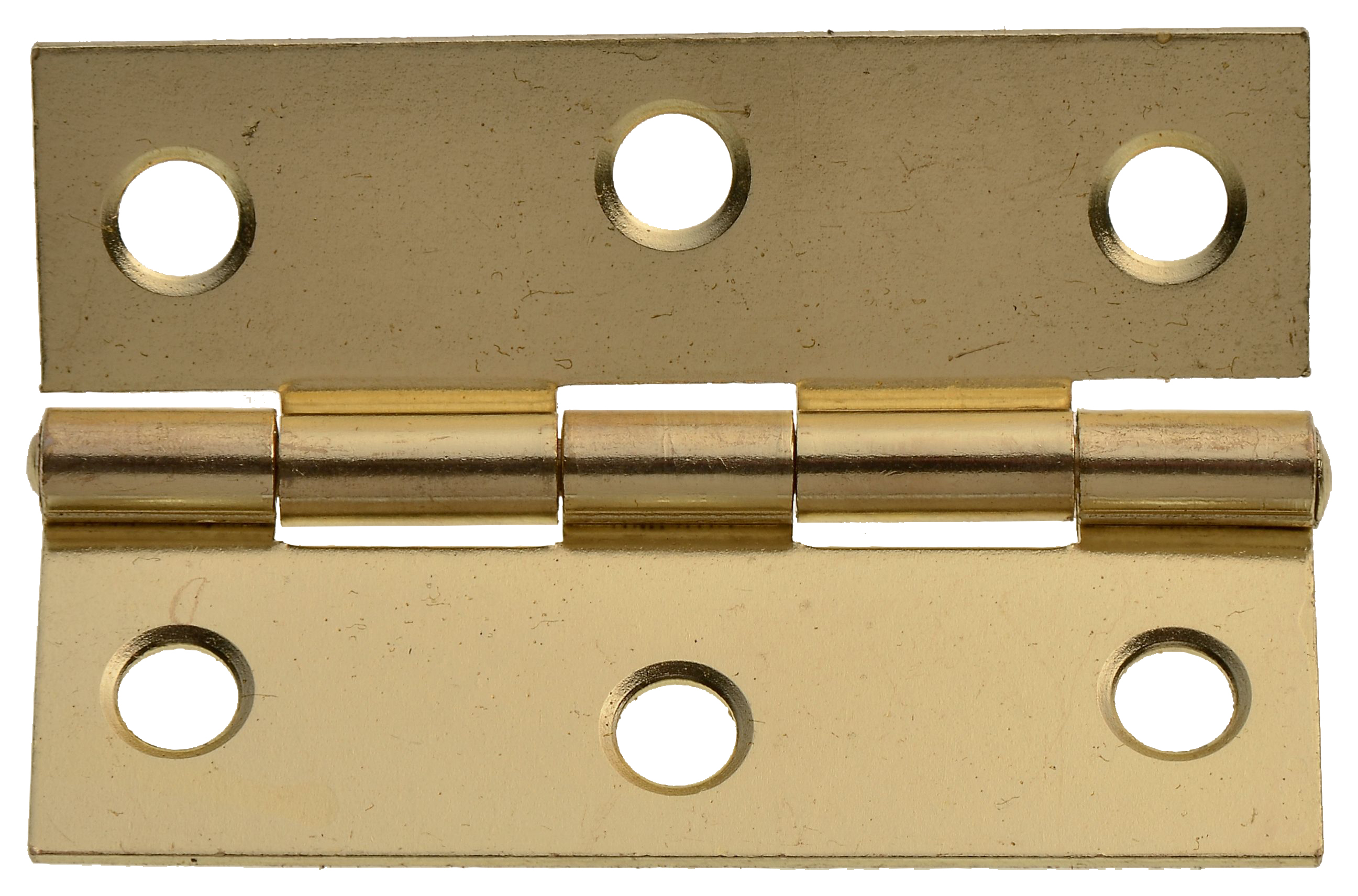 Wickes Brass Butt Hinge - 63mm - Pack of 2