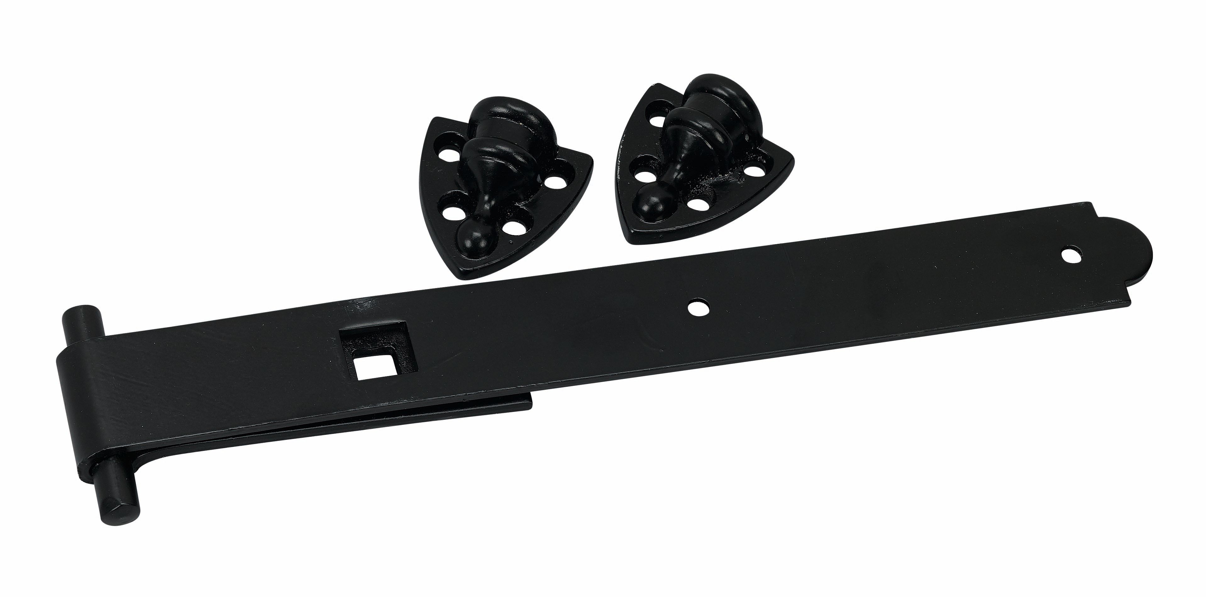 Image of Wickes Reversible Hinge - Black Japanned 322mm