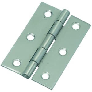 Wickes Butt Hinge - Stainless Steel 76mm Pack of 2