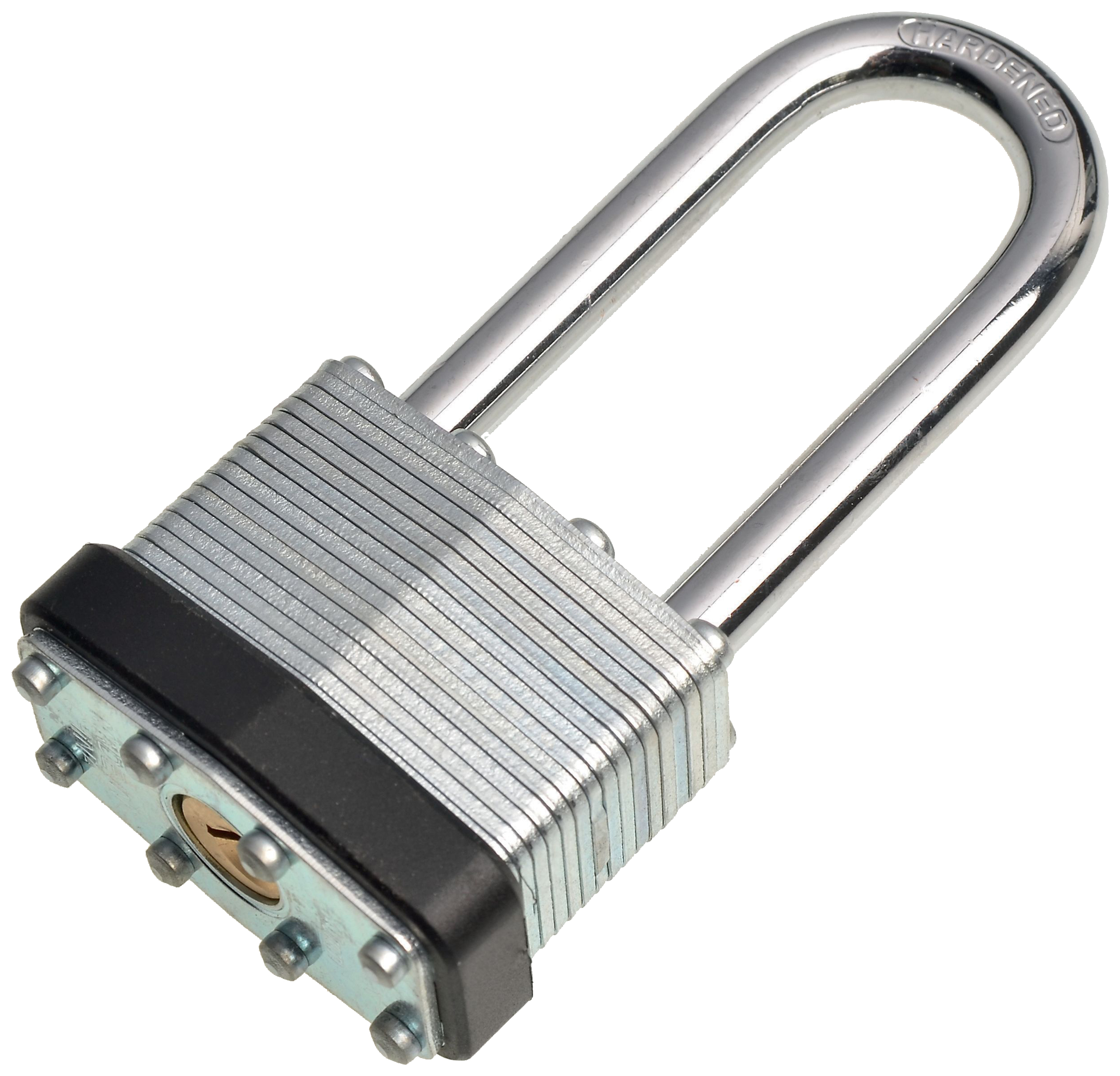 Image of Wickes Laminated Long Shackle Padlock - 40mm