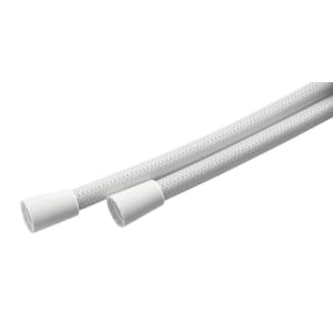 Wickes PVC White Shower Hose - 1.5m