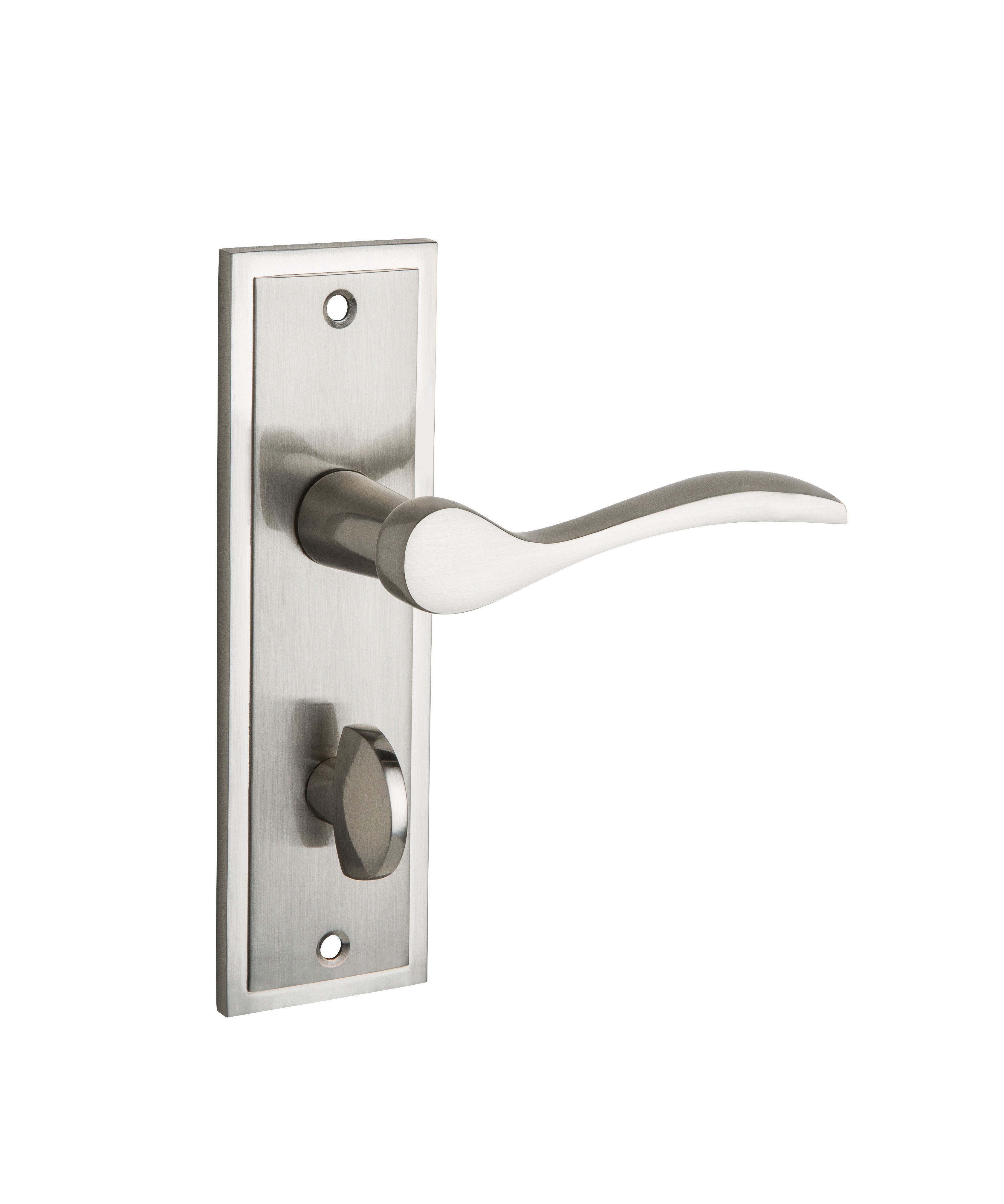 Bathroom Door Handles | Bathroom Door Handles & Knobs | Wickes
