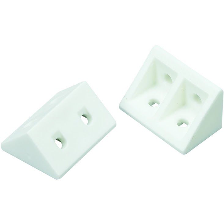 Wickes Rigid Joint Blocks White Pack of 20 Wickes.co.uk