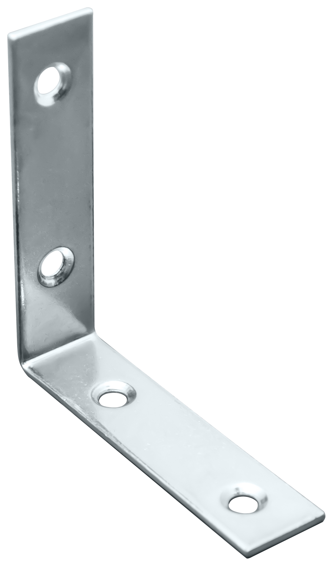 Wickes 63mm Zinc Plated Angle Bracket Pack 4