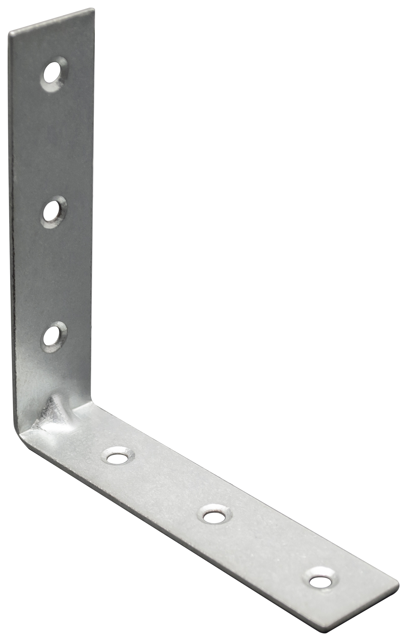 Image of Wickes 102mm Zinc Plated Angle Bracket Pack 4