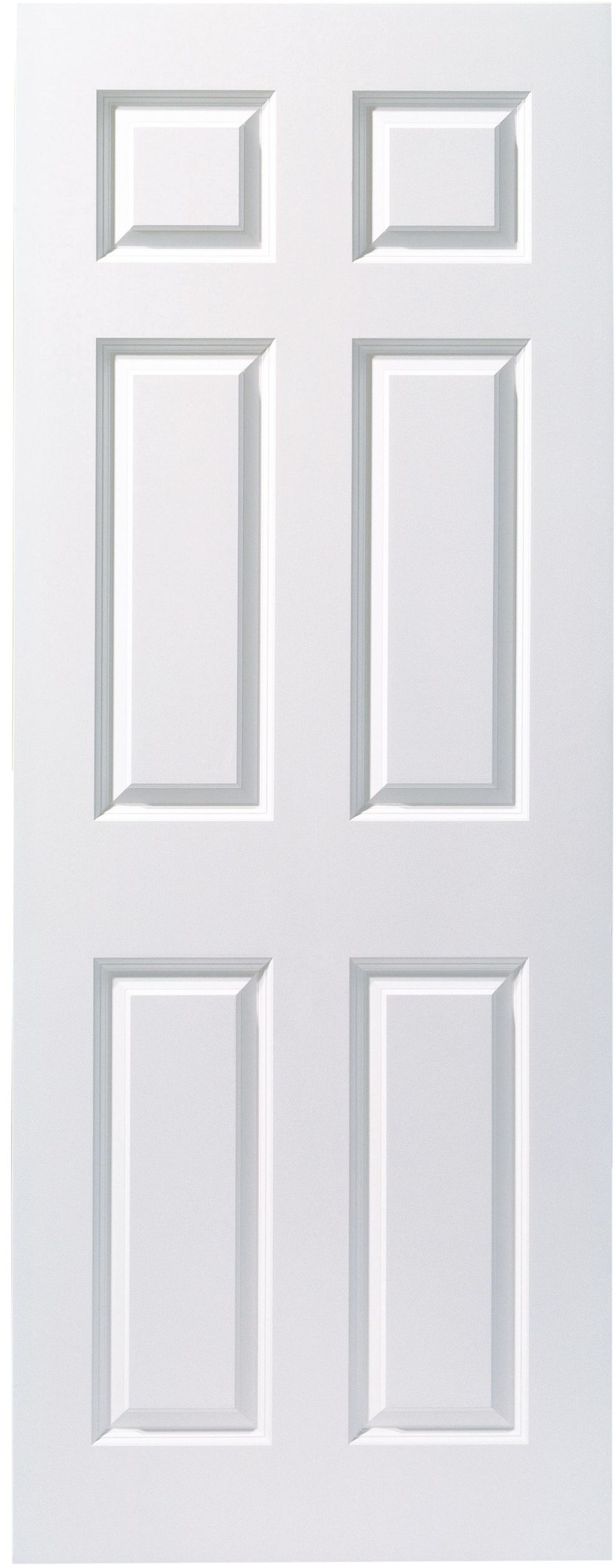 Wickes Lincoln White Smooth Moulded 6 Panel Internal Door - 1981 x 838mm