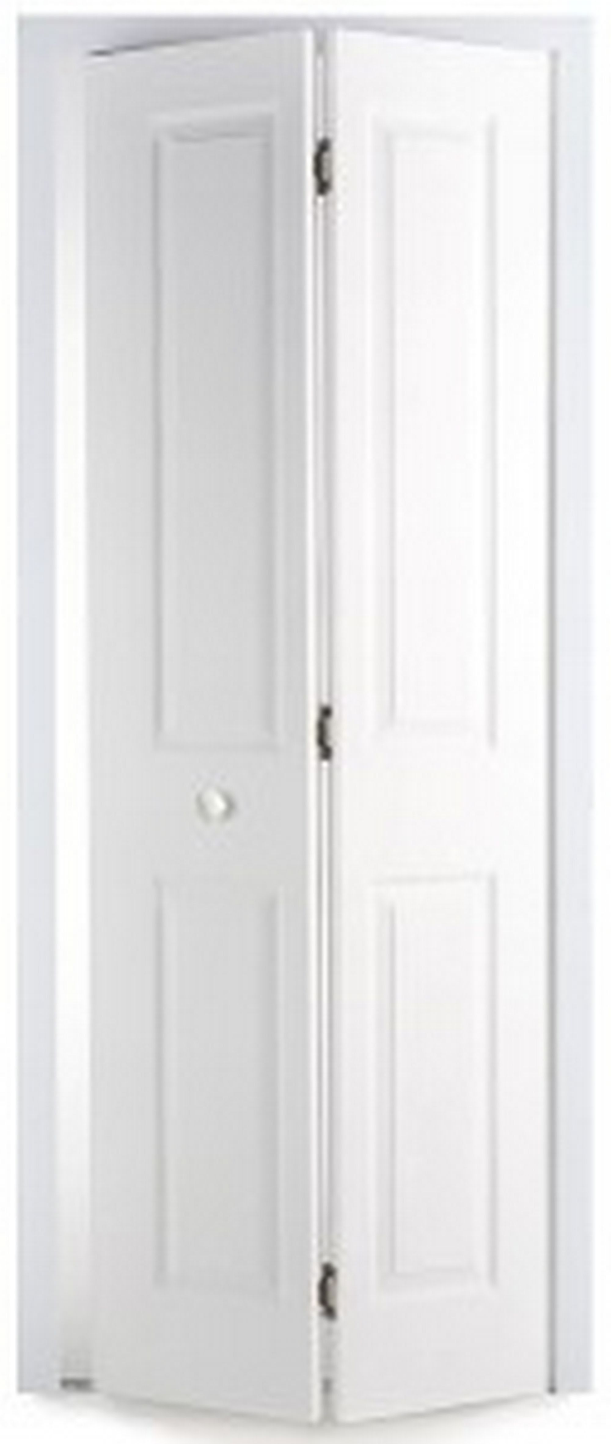 Image of Wickes Chester White Grained Moulded 4 Panel Internal Bi-Fold Door - 1981mm x 762mm