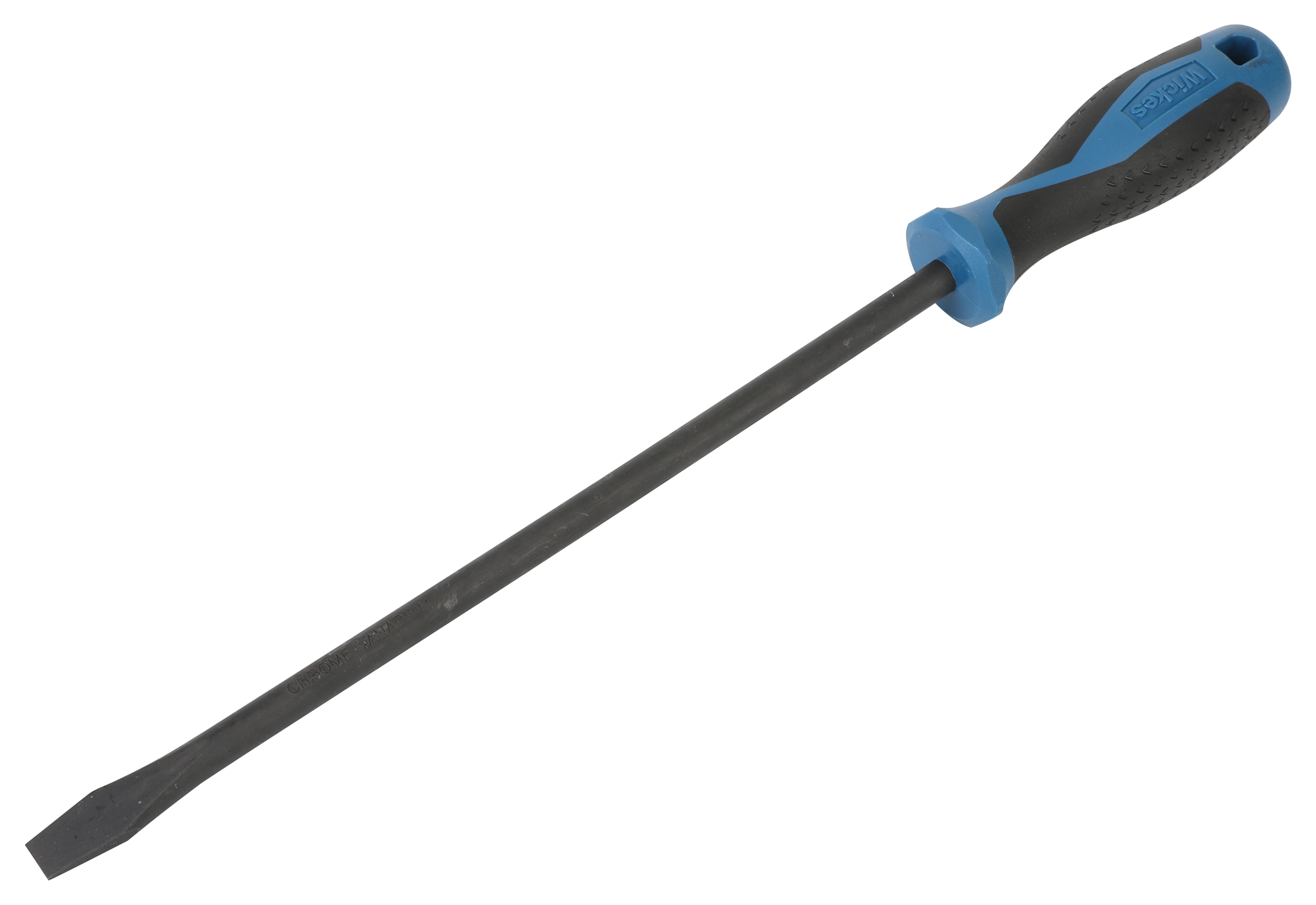Image of Wickes 10mm Soft Grip Slotted Screwdriver - 250mm