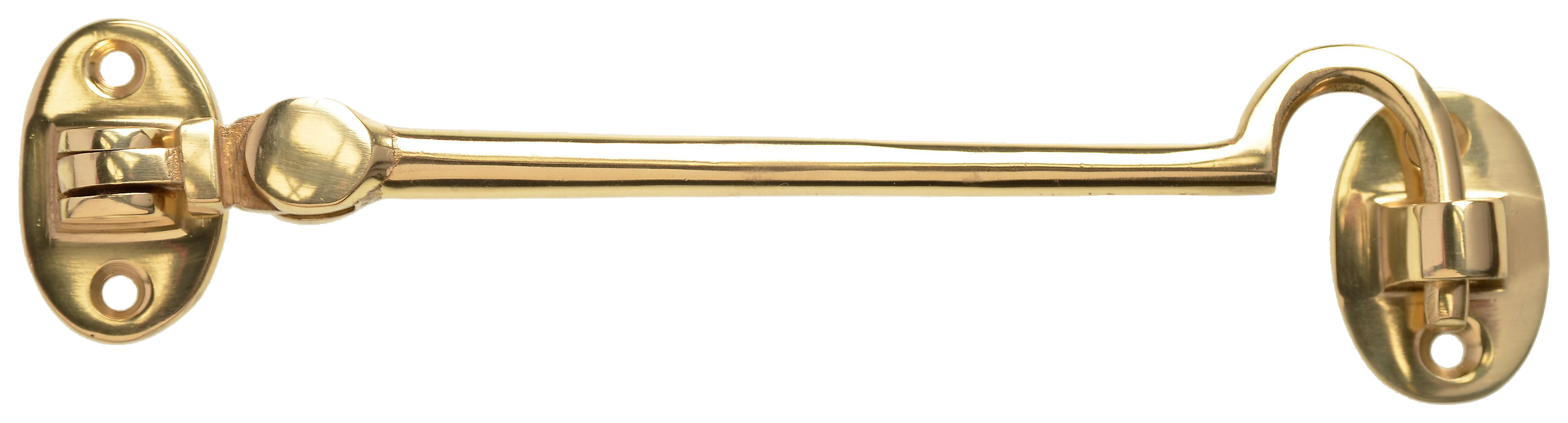 Wickes Brass Cabin Hook - 200mm