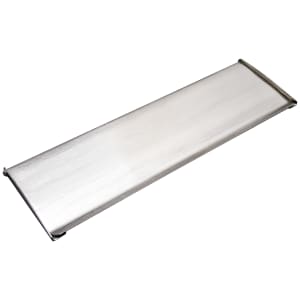 Wickes Letter Plate Tidy - Satin Nickel 279 x 82mm