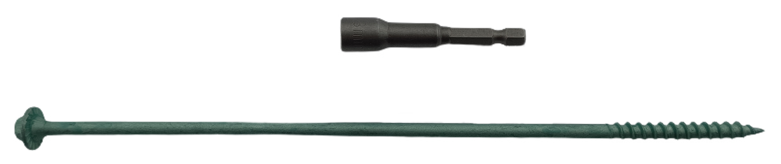 Wickes Timber Drive Screws - 250mm Pack of 10