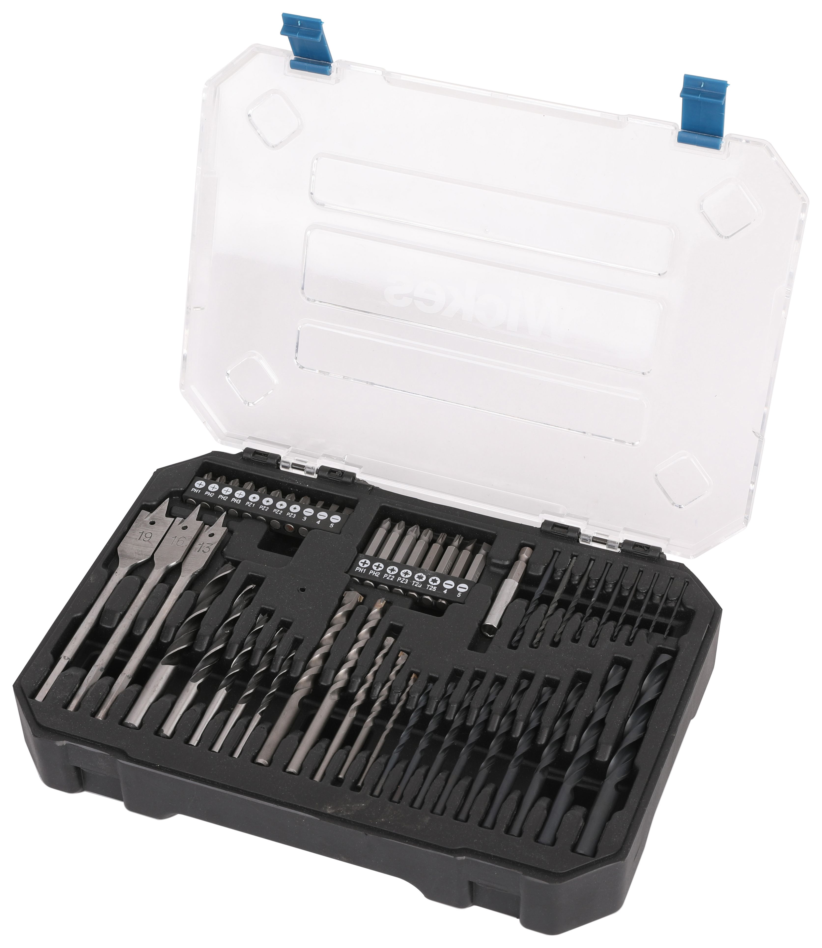 Wickes 51 Piece Combination Drill Bit Set