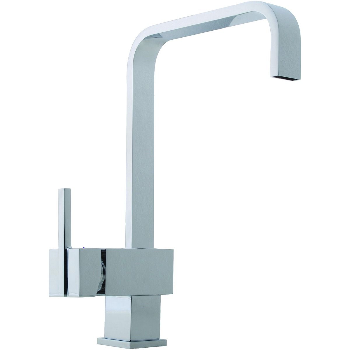 Image of Wickes Curve Monobloc Kitchen Sink Mixer Tap - Chrome