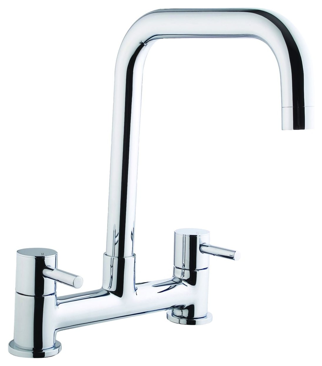 Wickes Seattle Bridge Kitchen Sink Mixer Tap Chrome Wickes.co.uk