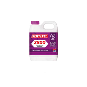 Sentinel X800 Jetflo Fast Acting Central Heating System Cleaner - 1L