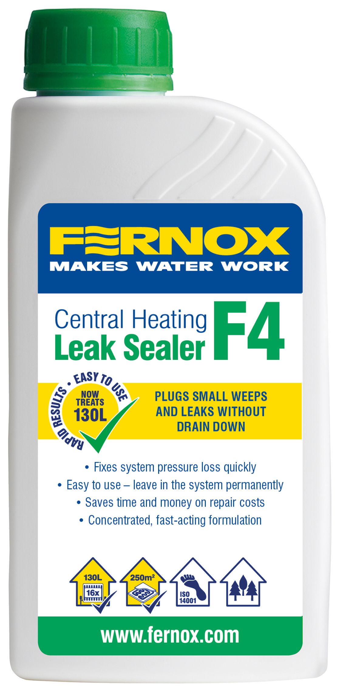 Fernox F4 Central Heating Leak Sealer - 500ml