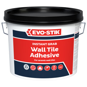 Evo-Stik Instant Grab Ceramic Wall Tile Adhesive 1L