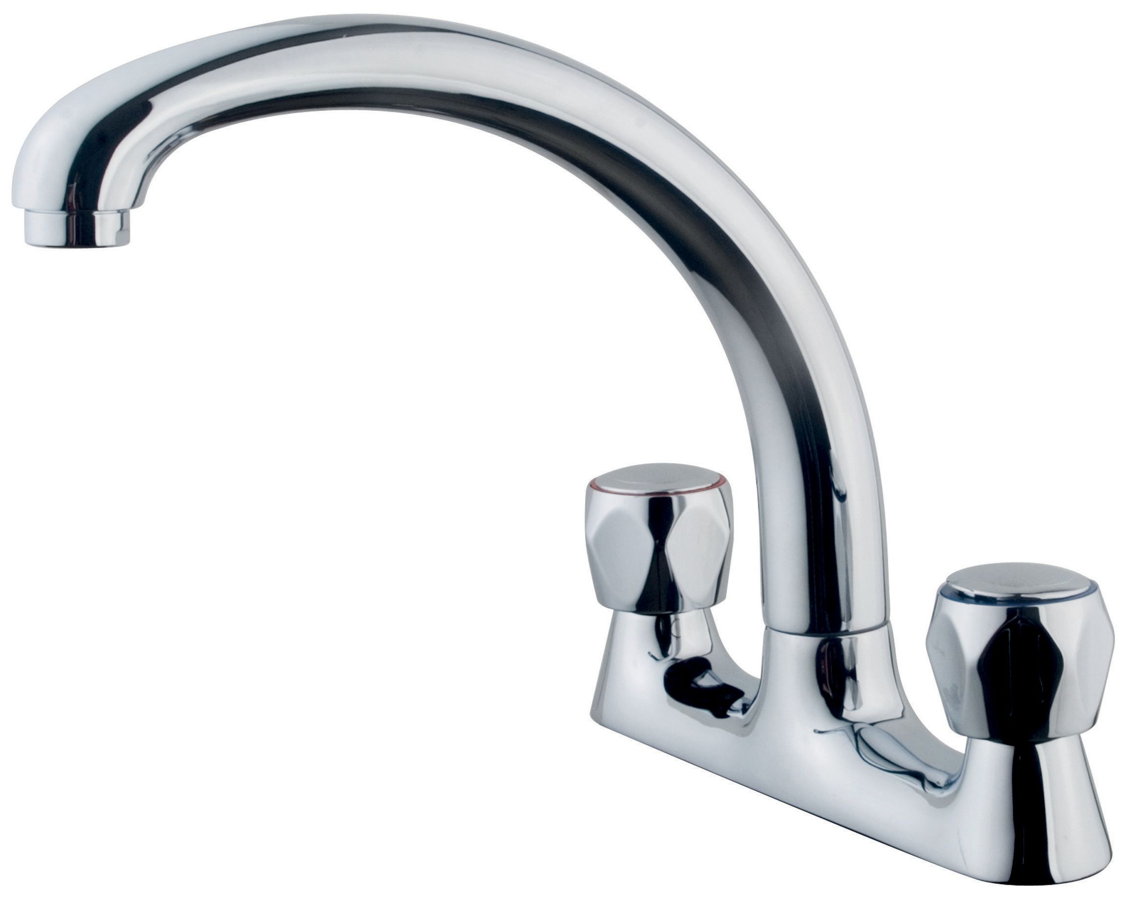 Image of Wickes Trade Deck Kitchen Sink Mixer Tap - Chrome