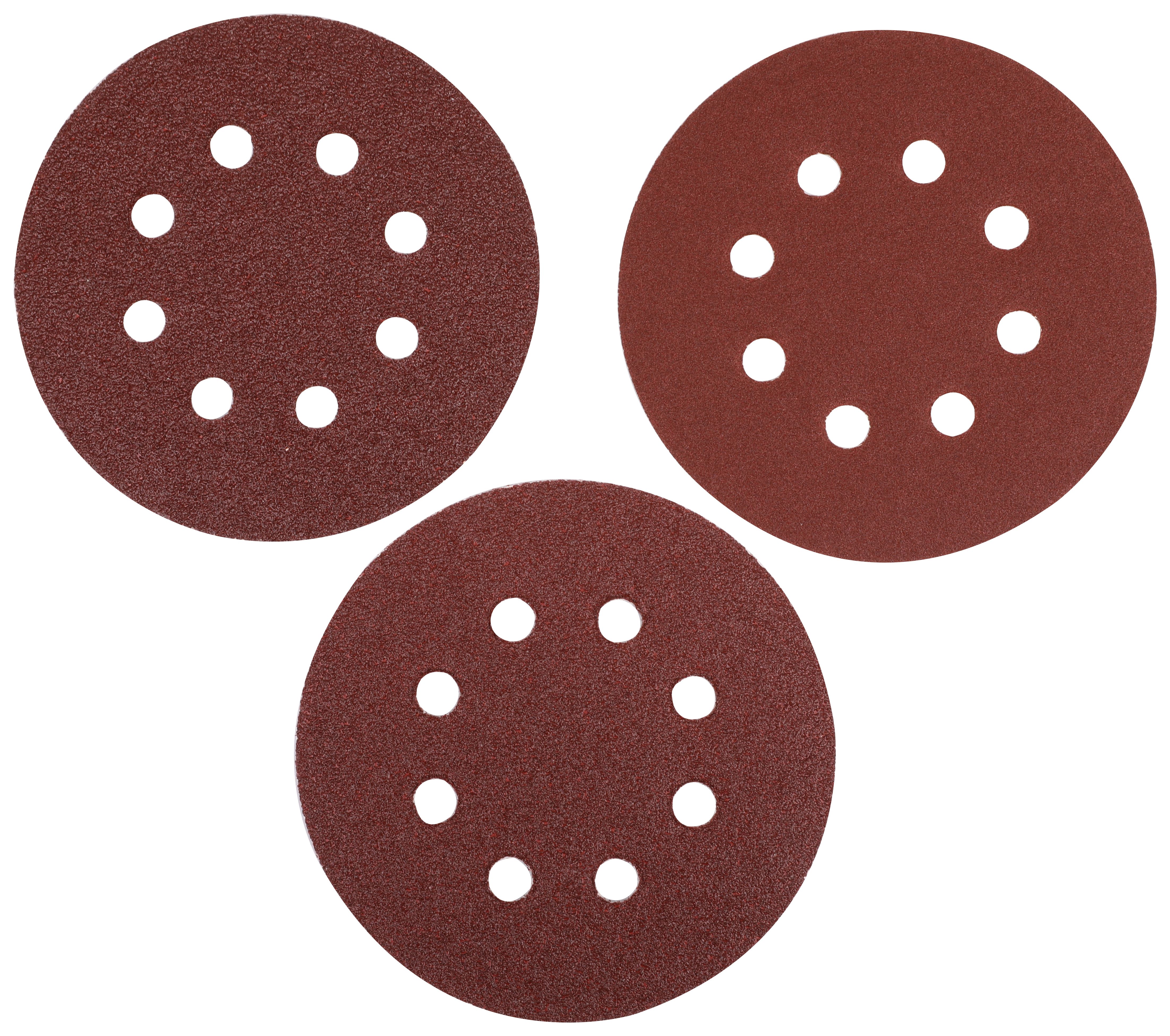 Image of Wickes Assorted Eccentric Sander Discs - Pack of 10