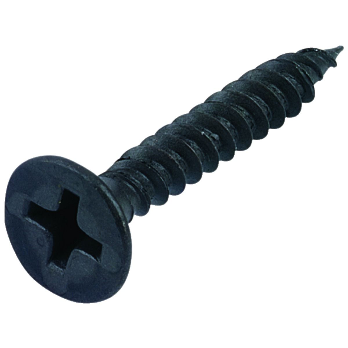 Wickes Fine Thread Black Phosphated Plasterboard Screws - 25mm  - Pack of 500