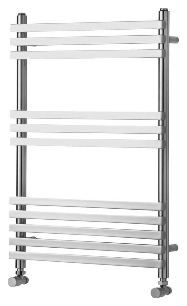 Towelrads Invent Square Chrome Heated Towel Rail Radiator - 500mm - Various Heights Available