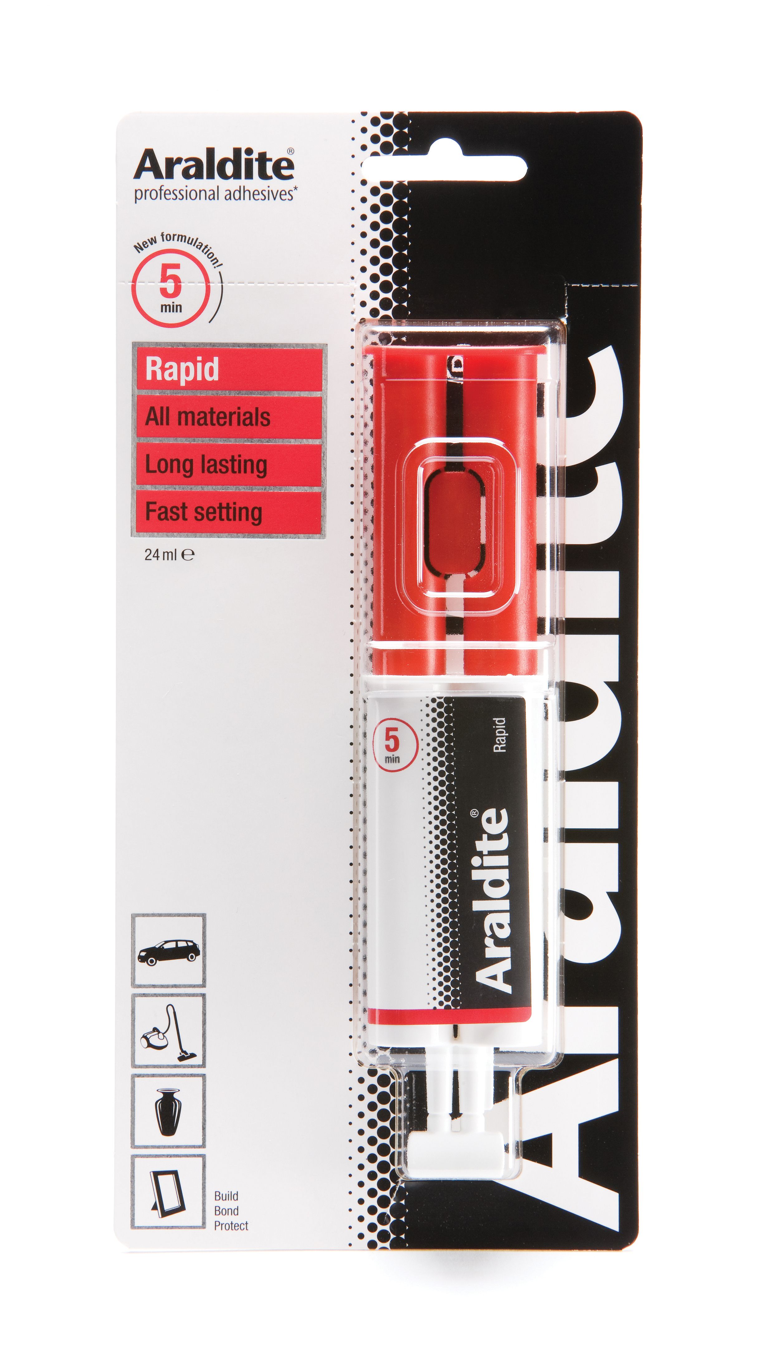 Araldite Rapid Glue Syringe - 24g