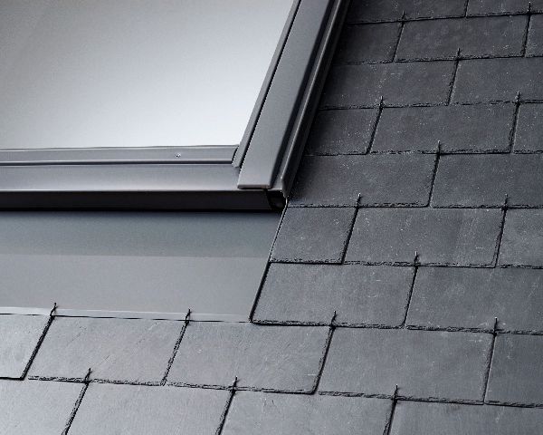 Image of VELUX EDN PK10 2000 Recessed Slate Roof Window Flashing - 1600 x 940mm