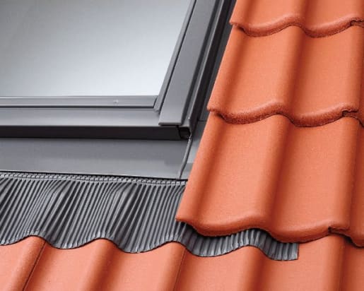 VELUX EDJ Recessed Tile Roof Window Flashing