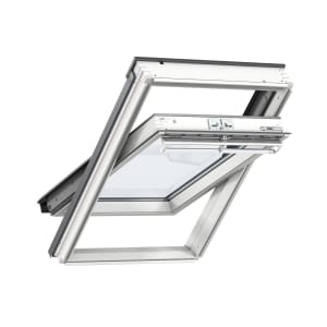 Image of VELUX GGL CK06 2070 White Painted Centre Pivot Roof Window - 550 x 1180mm