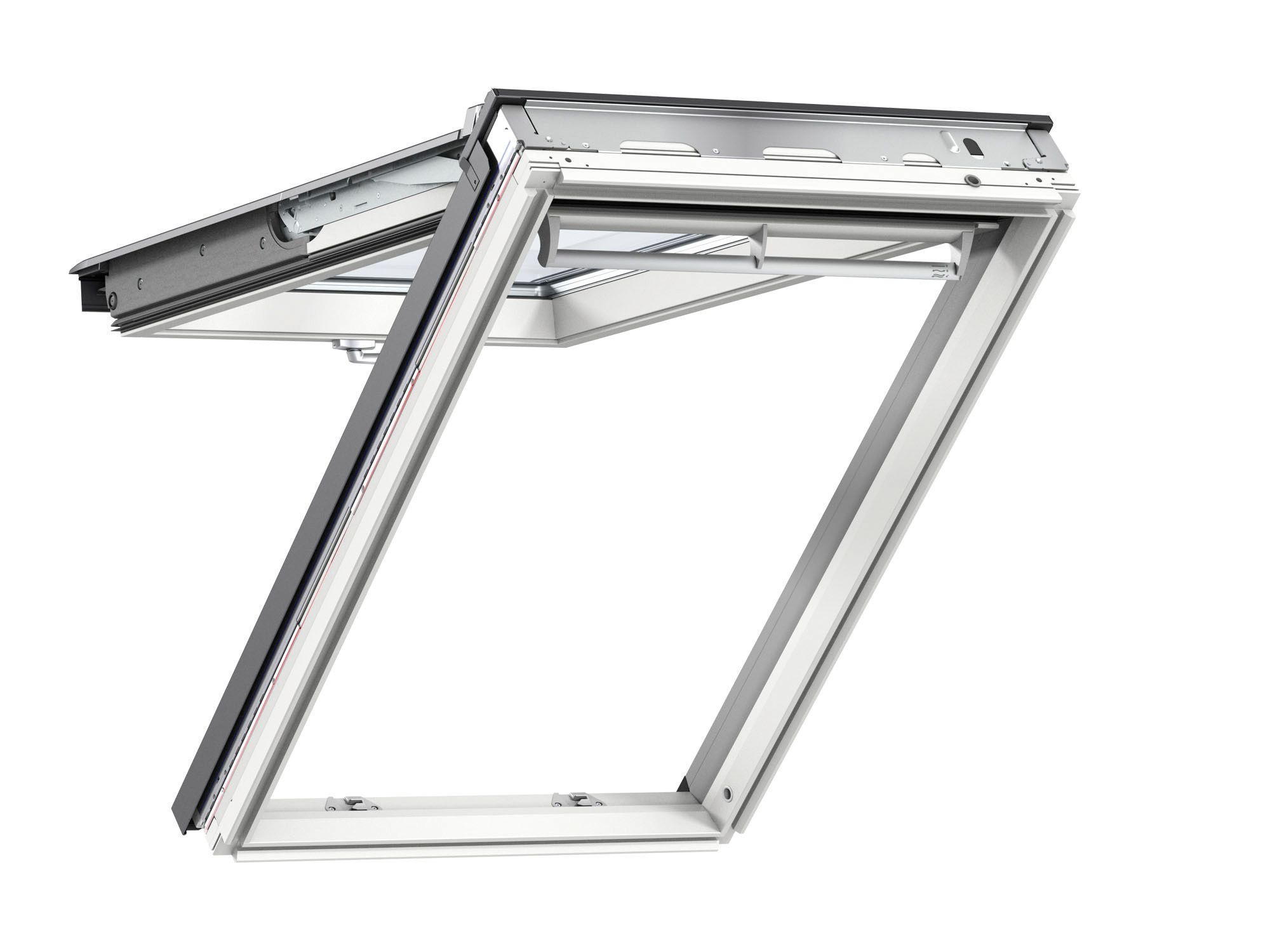 Image of VELUX GPL MK08 2070 White Painted Top Hung Roof Window - 780 x 1400mm