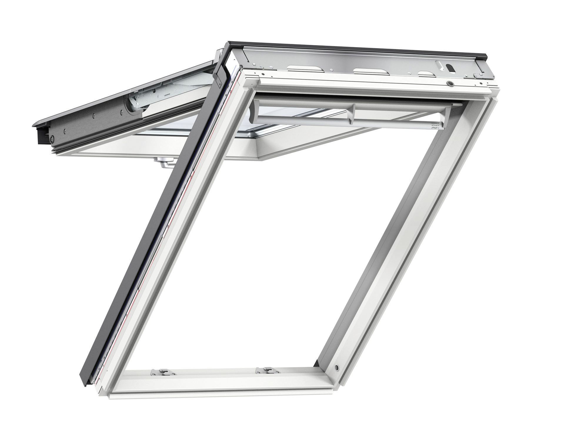 VELUX GPU SK06 0070 White Polyurethane Top Hung Roof Window - 1140 x 1180mm